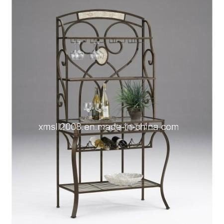 Baker's Rack Metal Scrollwork Steel Rack Display Rack with Ce (G-KB01)