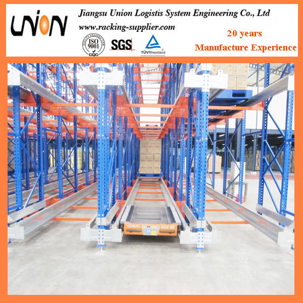 High Efficiency and Manpower Saving Shuttle Pallet Rack