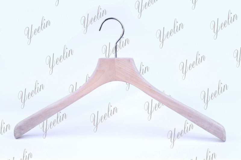 Anti Corruption Deluxe Wooden Hanger Ylwd84630W-Ntl1 for Branded Store, Fashion Model, Show Room