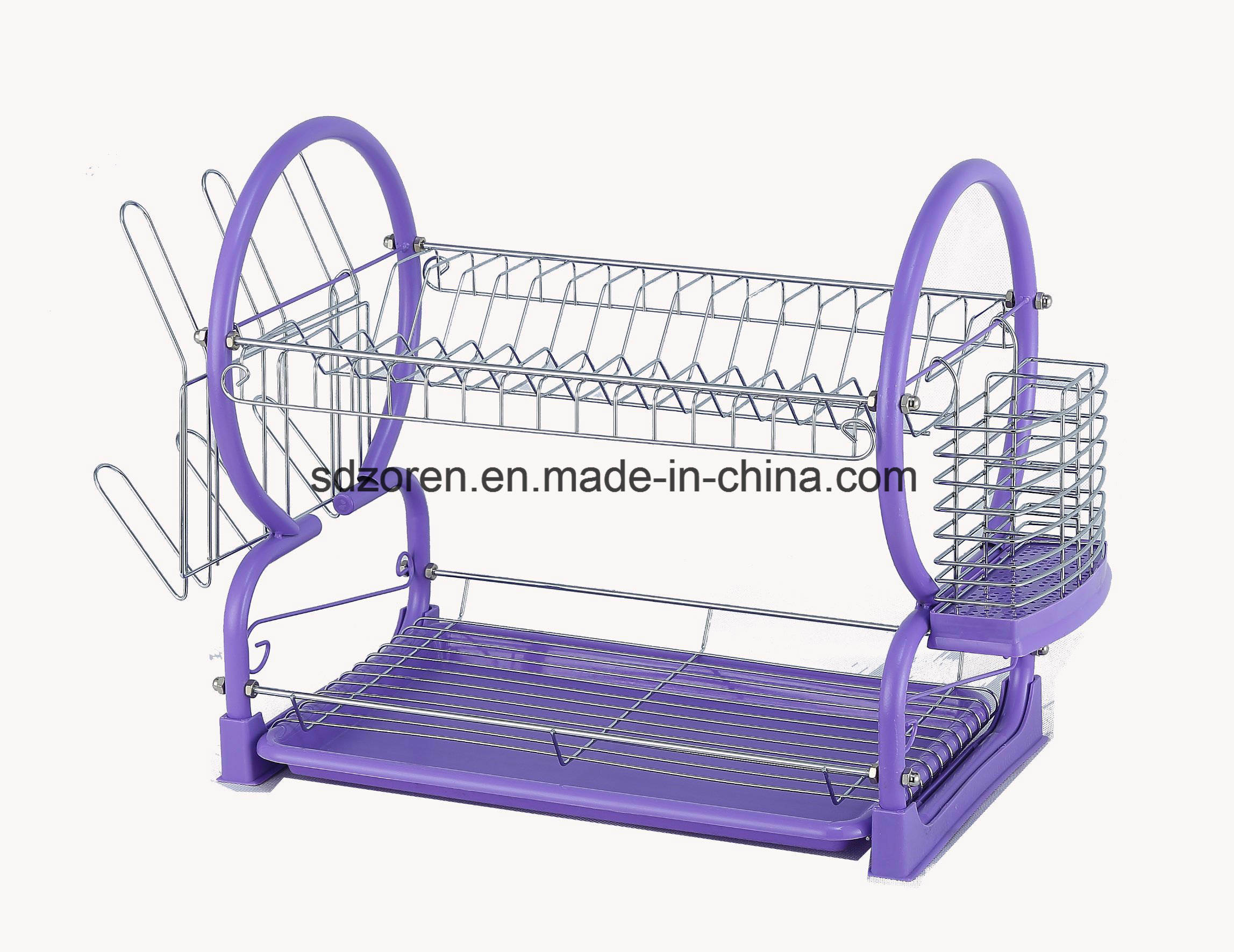 Multipurpose Two Tier Dish Drainer