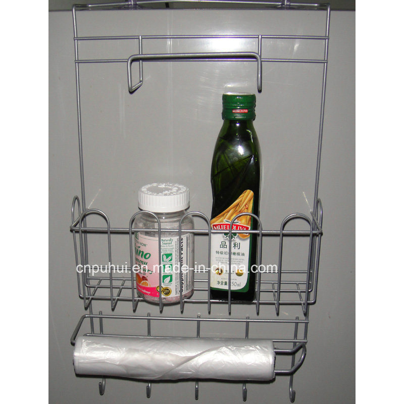 Wire Hanging Kitchenware Storage Holder (LJ9034)