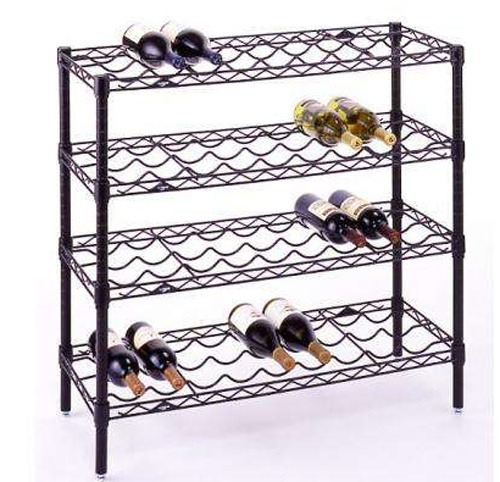 Wholesale Wire Steell Floor Wine Bottle Display Manufacture