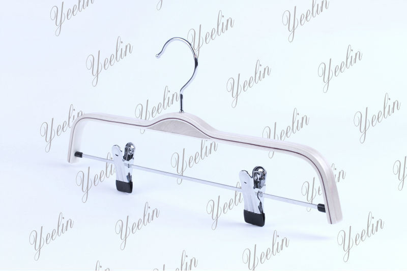 Laminated Pants Hanger, Wooden Pants Hanger, Wholesaler