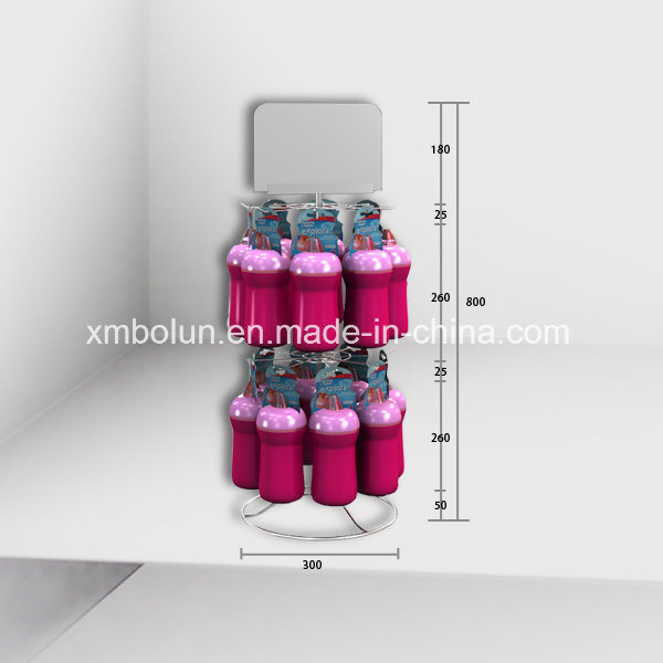 Rotatable Free Stand Metal Wholesale Counter Display Rack