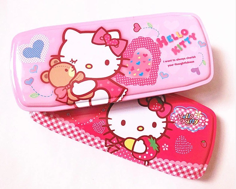 Hello Kitty Tin Case for Pencils