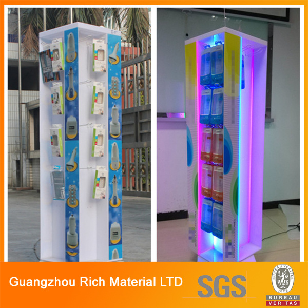 Acrylic Plastic Display/Plexiglass Display Rack/Acrylic PMMA Rack