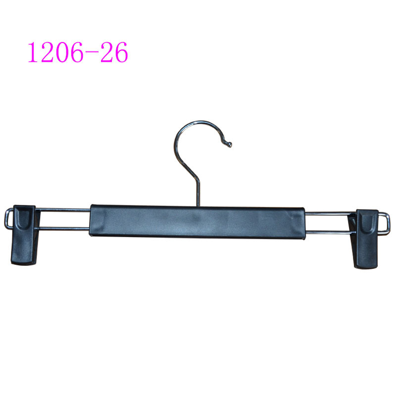 Black Plastic Pant Hanger for Kids