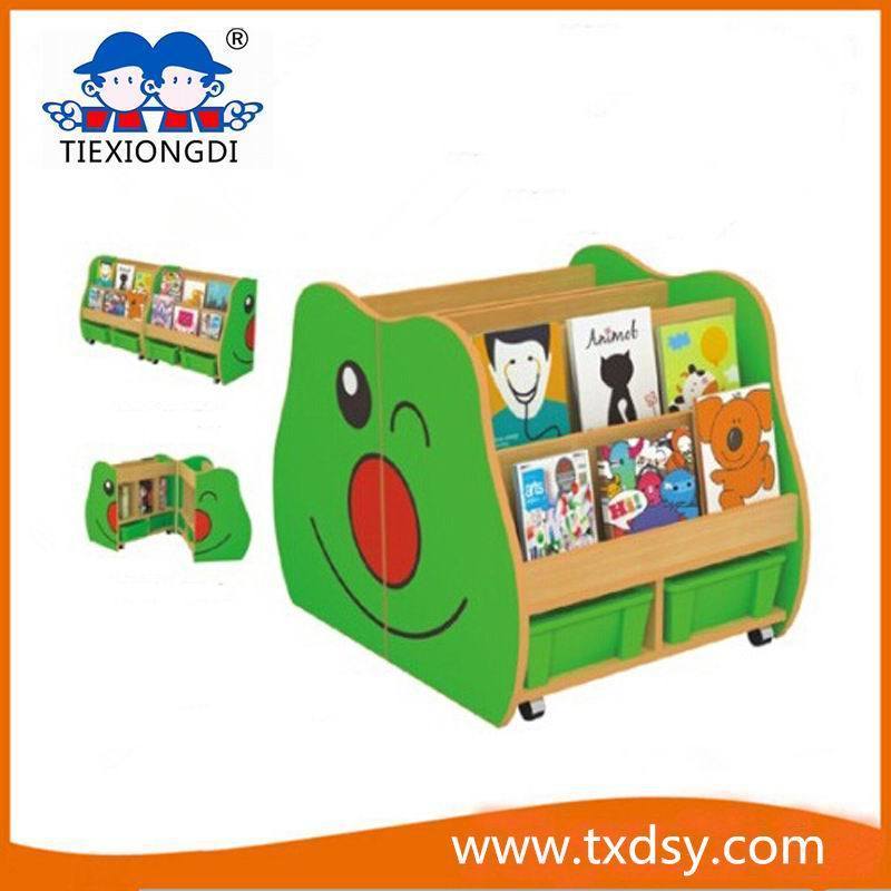 High Quality Kids Furniture Cartoon Book Shelf for Kids for Sale