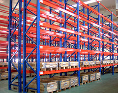 Double Depth Simple Structure Warehouse Pallet Storage Racking