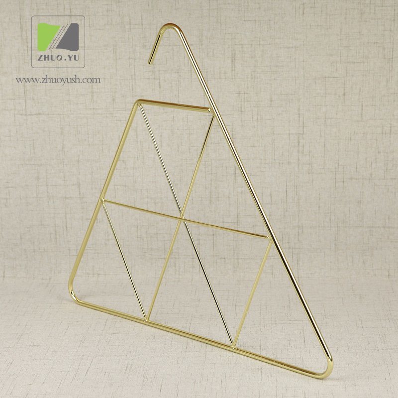 Triangle Metal Silk Towel Rack / Scarf Hanger / Tie Hanger