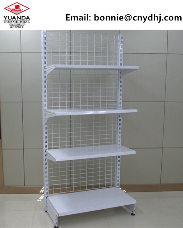 Gondola Shelf Wire Back Supermarket Display Shelving