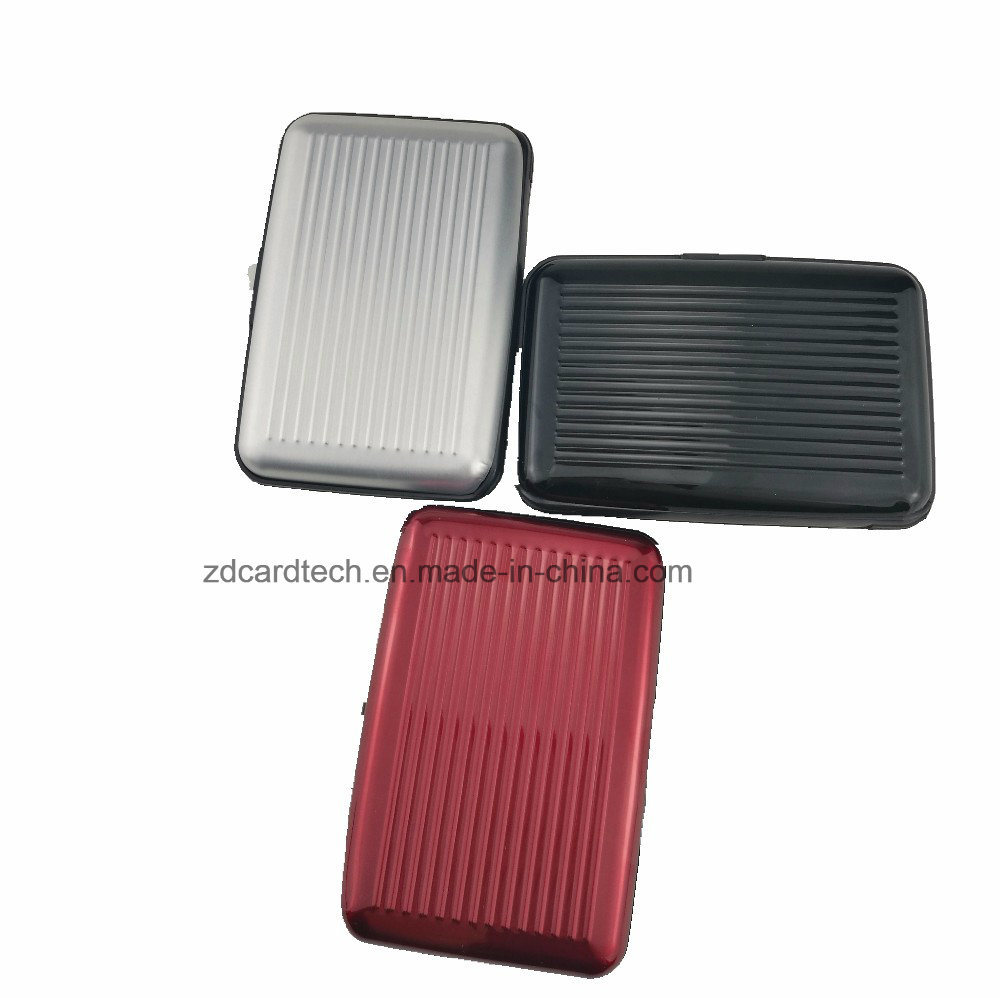 RFID Blocking Credit Card Holder Aluminum Wallet