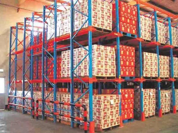 Warehouse Industrial Metal Steel Storage Shelving System Selective Pallet Rack