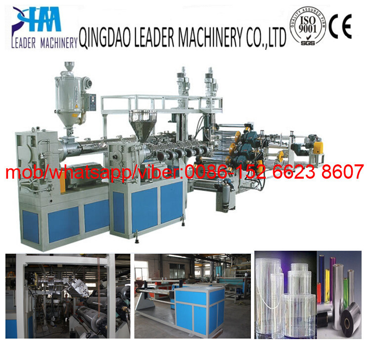 Thermoforming Plastic PP PS Pet Plastic Sheet Extrusion Line