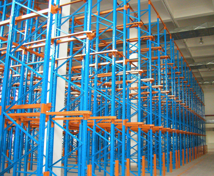 Warehouse Storage Steel Rack Drive in Racking