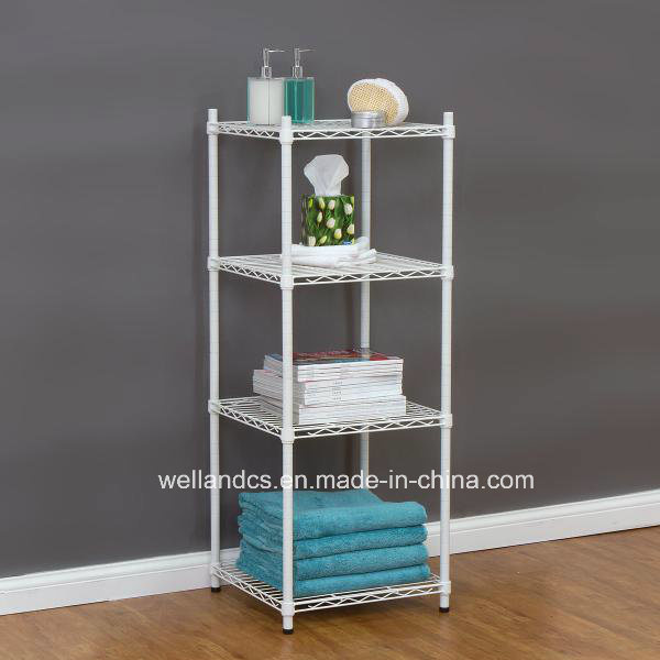 Metal Powder Coating Square Wire Livingroom Corner Rack/ Towel Rack (CJ454590B4C)