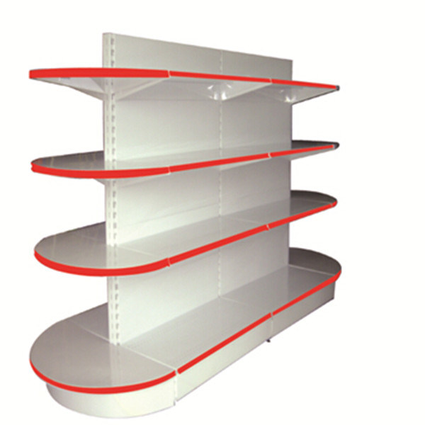 Modern Design Round Conner Factory Supplier Supermarket Shelf