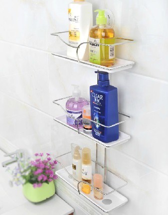 Bathroom Wall Mounted Shampoo Holding Rack