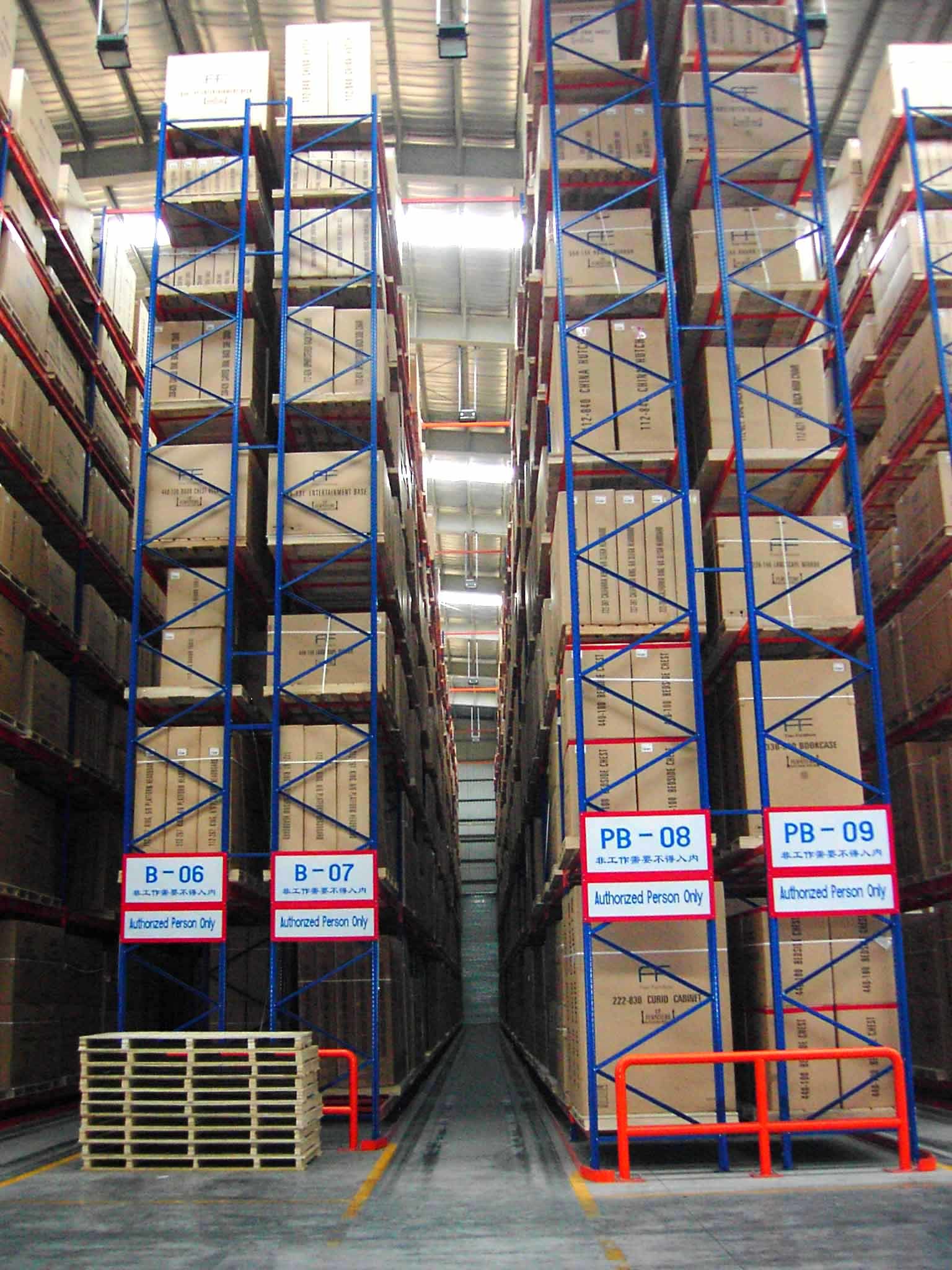 Heavy Duty Pallet Rack Shelf for Warehouse Storage