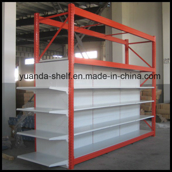 Durable Quality Supermarket Shelf Rack for Heavy Duty Goods