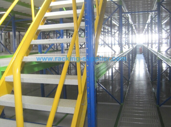 Warehouse Storage Steel Mezzanine Rack