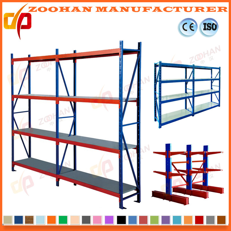 Long Span Middle-Duty Pallet Rack Shelves (ZHr306)