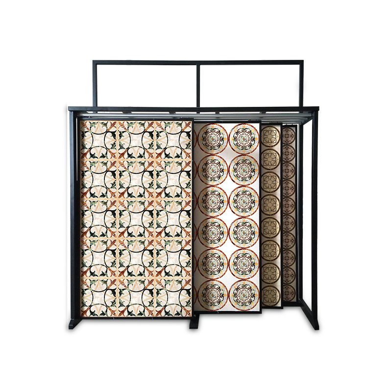 Ceramic Tile Display Rack Exhibitor