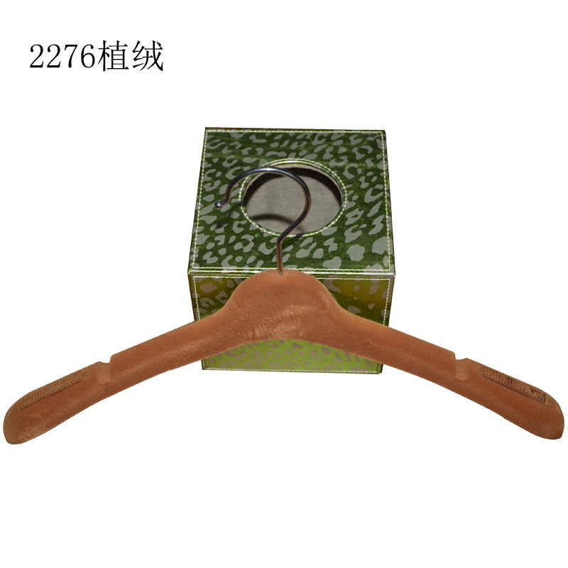 Custom Printed Logo Ladies Top Coat Clothes Hanger