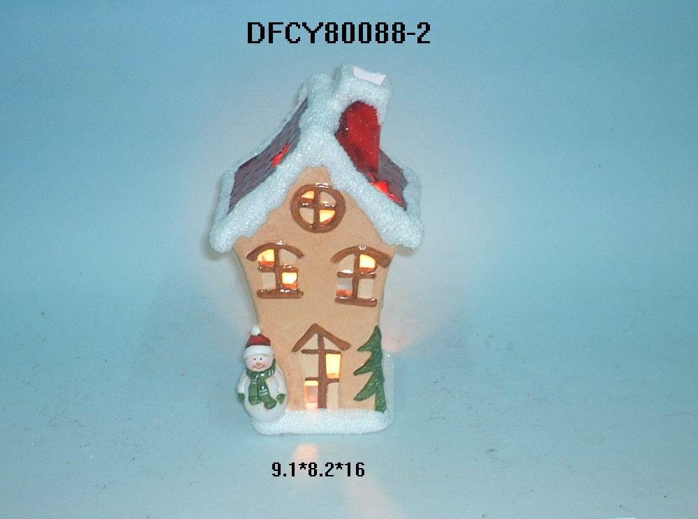 New Design Christmas Ceramic Candle Holder