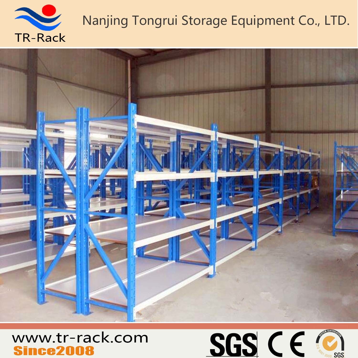 Medium Duty Storage Rack From Tongrui Manufacturer