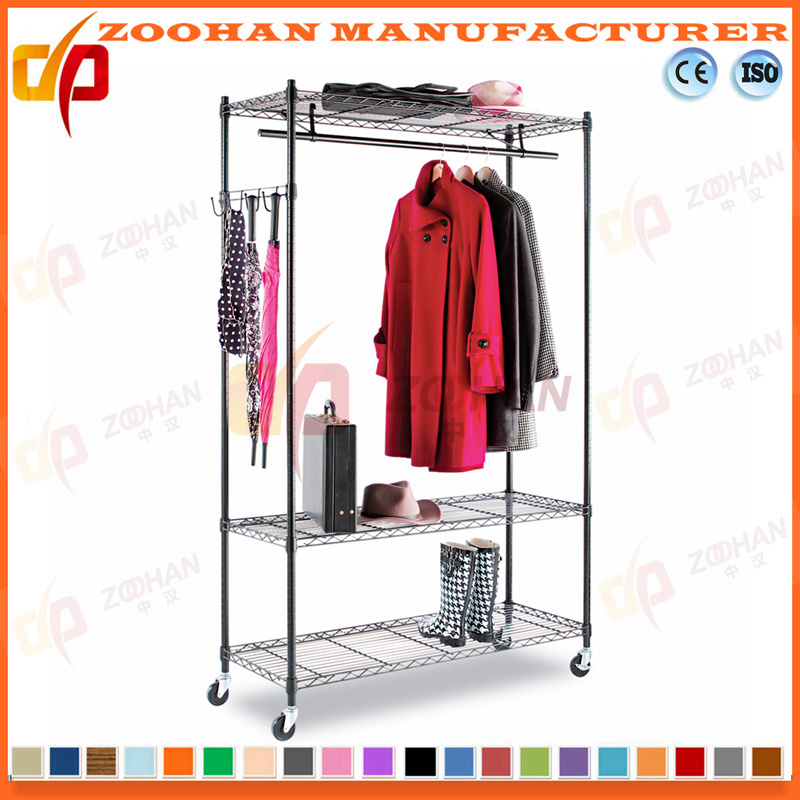 House Office Closet Storage Wire Shelf Rack Organizer (Zhw48)