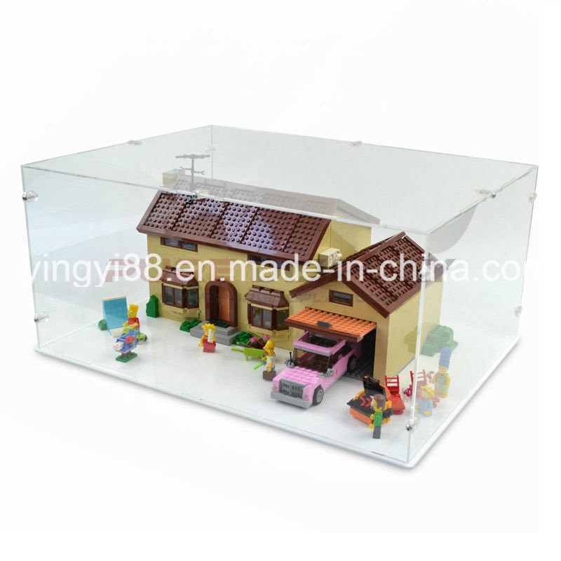 New Lego Acrylic Display Box Case for 71006 Simpson House