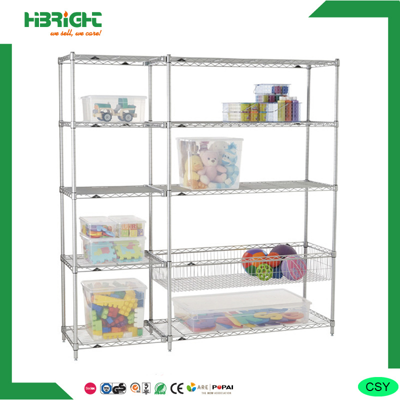 Hospital Chrome Storage Wire Shelf