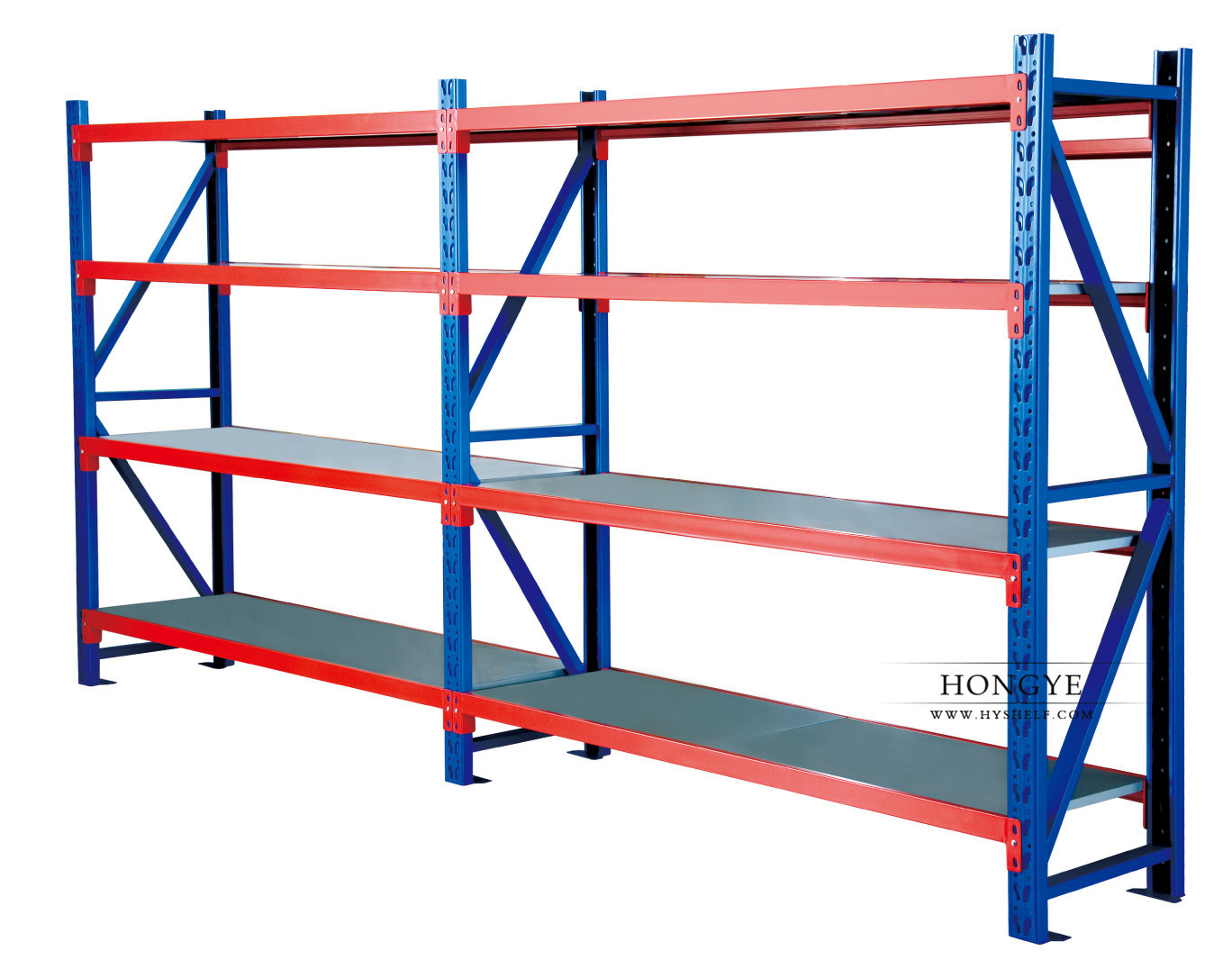 Multi-Layers Light Duty Warehouse Storage Pallet Rack