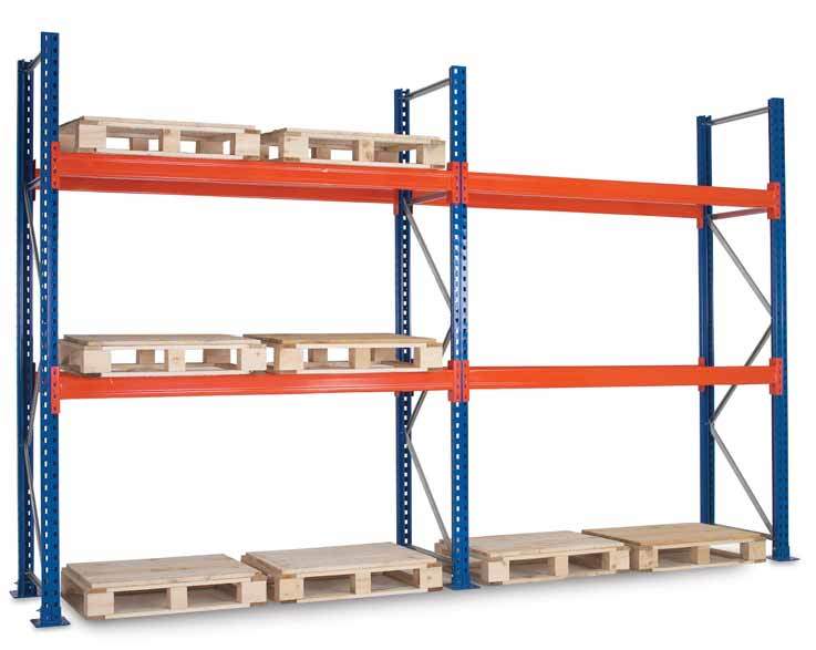 Steel Cold Roll Q235B Warehouse Pallet Rack