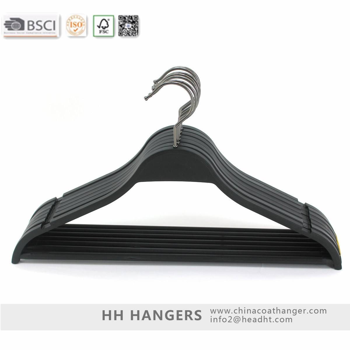 Regular Plastic Clothes Coats Trousers Coat Hanger, Plastic Clothes Hanger