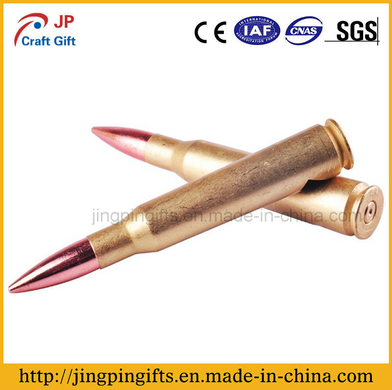 Promotion Cheap Bulk Metal Bullet Bottle Opener Plating Gold