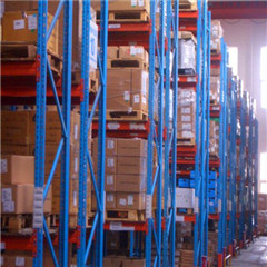 Double Depth Warehouse Structure Storage Steel Pallet Rack