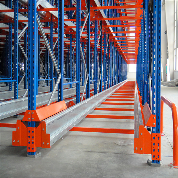 Convenient Steel Radio Shuttle Pallet Racking for Warehouse Storage System