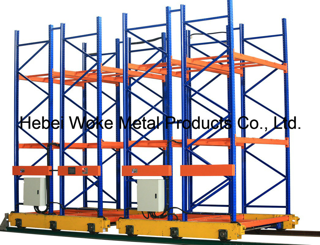 Electronic Metal Rack Mobile Shelves