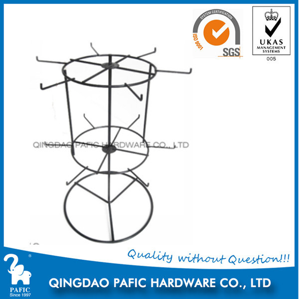 Jewelry Shop Wire Steel Rotatable Display Rack