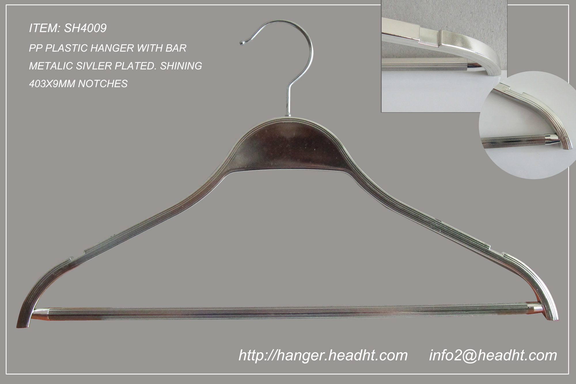 Hh Zara Material Plastic Hanger, Plastic Coat Hanger for Jeans