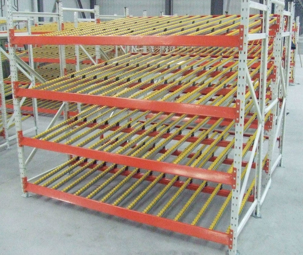 Heavy Duty Flow Pallet Rack for Warehouse Storage System
