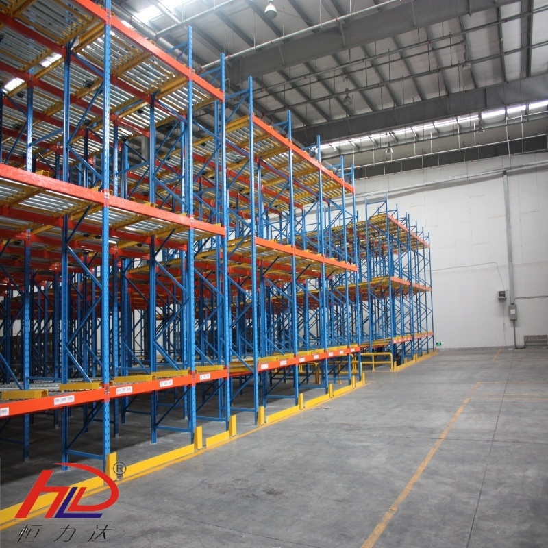 Heavy Duty Steel Galvanized Roller Storage Gravity Racking