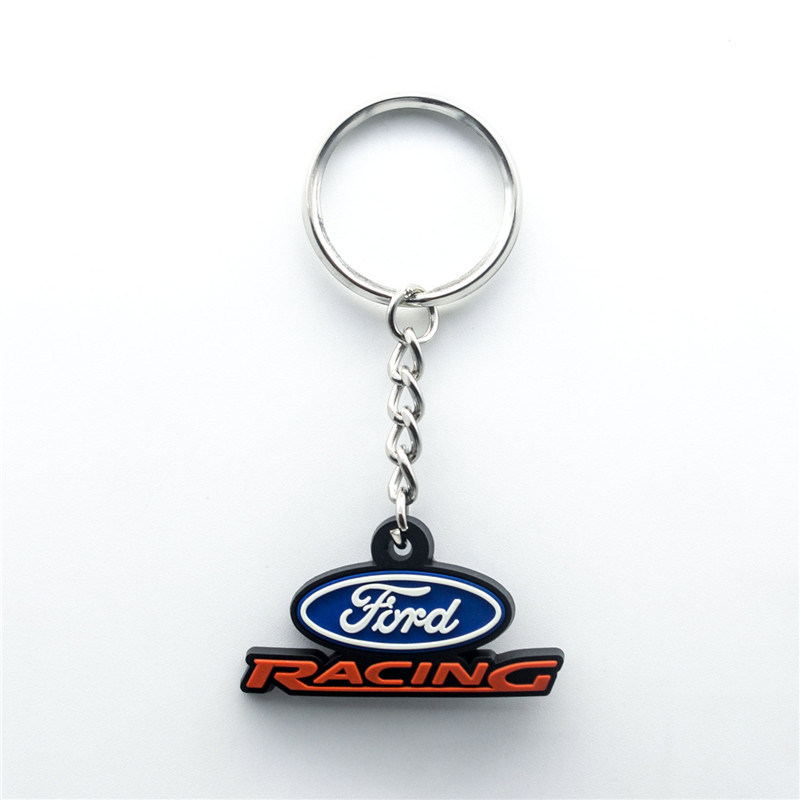 Customized Gift Car Rubber PVC Key Chain Letters Multifunctional Manufacture Ornament