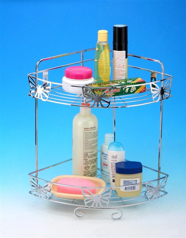 Household 2 Tier Bathroom Shampoo Rack