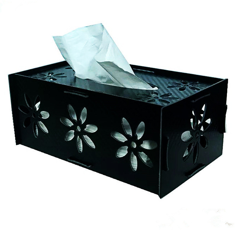 Multifunctional Hotel Desktop Rectangle Tissue Box Holders