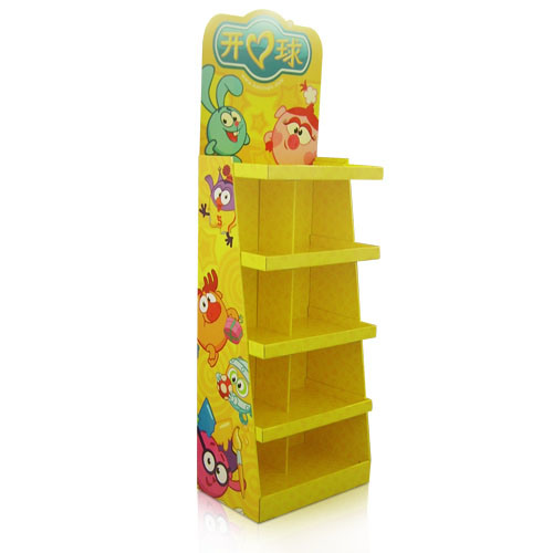 Cute Cardboard Display Shelf for Toys