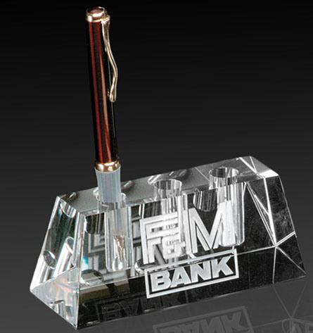 Crystal Pen Holder