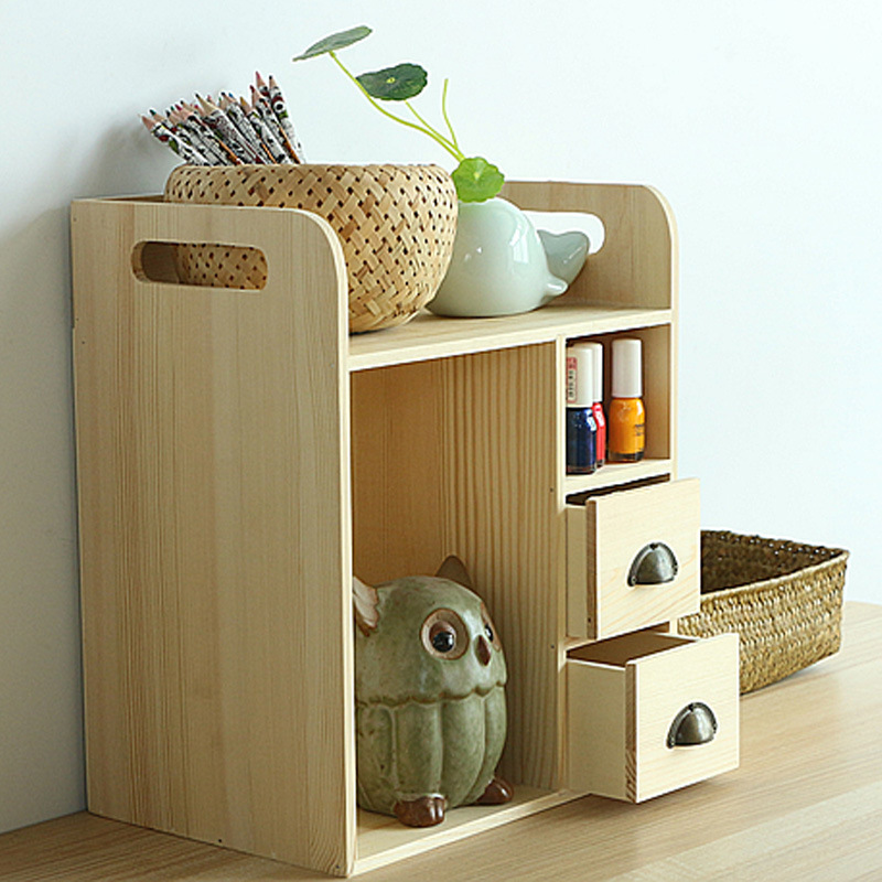 Office File Rack Home Furniture Book Shelf Wooden Storage Office File Rack